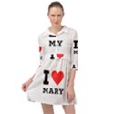 I love mary Mini Skater Shirt Dress View1
