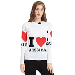 I Love Jessica Women s Long Sleeve Rash Guard by ilovewhateva