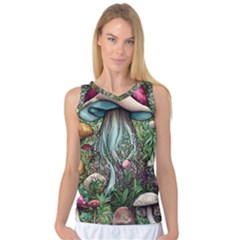 Craft Mushroom Women s Basketball Tank Top by GardenOfOphir