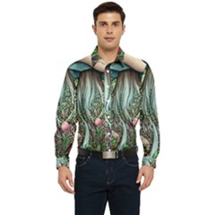 Craft Mushroom Men s Long Sleeve  Shirt by GardenOfOphir