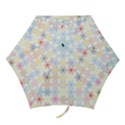 Spirals Twirls Abstract Geometric Art Pattern Mini Folding Umbrellas View1
