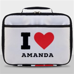 I Love Amanda Full Print Lunch Bag by ilovewhateva