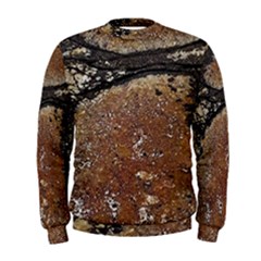 Rustic Charm Abstract Print Men s Sweatshirt by dflcprintsclothing