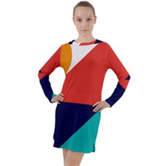 Zip Pay Special Series 13 Long Sleeve Hoodie Dress by Mrsondesign
