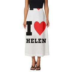 I Love Helen Classic Midi Chiffon Skirt by ilovewhateva