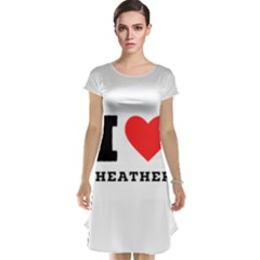 I Love Heather Cap Sleeve Nightdress by ilovewhateva