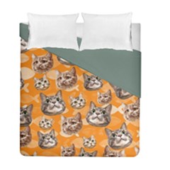 Cat Cute Duvet Cover Double Side (full/ Double Size) by Giving