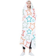 Background Pattern Texture Design Wearable Blanket by Semog4