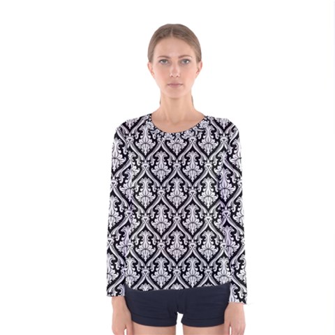 Pattern 246 Women s Long Sleeve Tee by GardenOfOphir