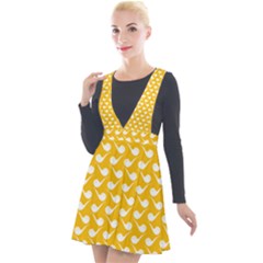 Pattern 276 Plunge Pinafore Velour Dress by GardenOfOphir
