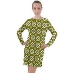 Pattern 297 Long Sleeve Hoodie Dress by GardenOfOphir
