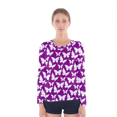 Pattern 333 Women s Long Sleeve Tee by GardenOfOphir