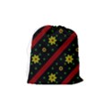 Background Pattern Texture Design Drawstring Pouch (Medium) View2