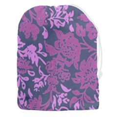 Background Pattern Flower Texture Drawstring Pouch (3xl) by Semog4