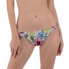Flower Nature Floral Spring Ring Detail Bikini Bottoms by Semog4