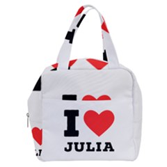 I Love Julia  Boxy Hand Bag by ilovewhateva