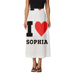 I Love Sophia Classic Midi Chiffon Skirt by ilovewhateva