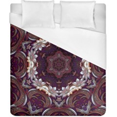 Rosette Kaleidoscope Mosaic Abstract Background Duvet Cover (california King Size) by Jancukart