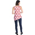 Coral Whales Pattern Sleeveless Tunic View2