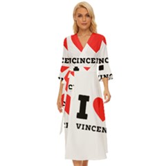I Love Vincent  Midsummer Wrap Dress by ilovewhateva