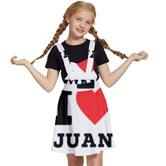 I Love Juan Kids  Apron Dress by ilovewhateva
