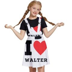 I Love Walter Kids  Apron Dress by ilovewhateva