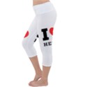I love henry Lightweight Velour Capri Yoga Leggings View2