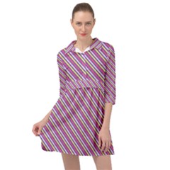 Background-102 Mini Skater Shirt Dress by nateshop