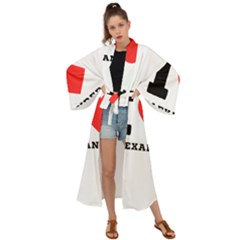 I Love Alexander Maxi Kimono by ilovewhateva