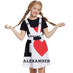 I Love Alexander Kids  Apron Dress by ilovewhateva