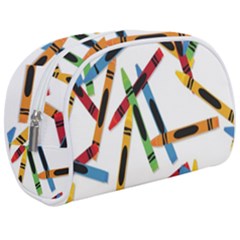 Crayons Make Up Case (medium) by nateshop