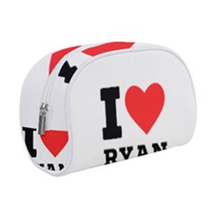 I Love Ryan Make Up Case (small) by ilovewhateva