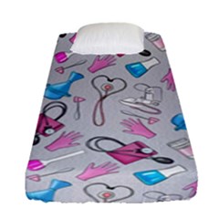 Medicine Fitted Sheet (single Size) by SychEva