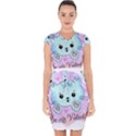 Cat Valentine-s Day Valentine Capsleeve Drawstring Dress  View1