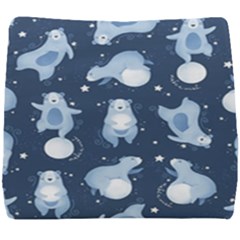 Bear Pattern Patterns Planet Animals Seat Cushion by Semog4