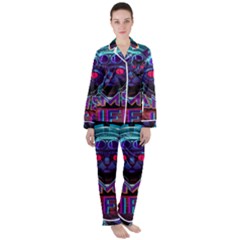 Gamer Life Women s Long Sleeve Satin Pajamas Set	 by minxprints