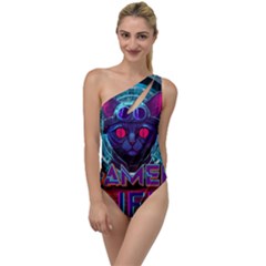 Gamer Life To One Side Swimsuit by minxprints