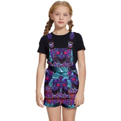 Gamer Life Kids  Short Overalls by minxprints
