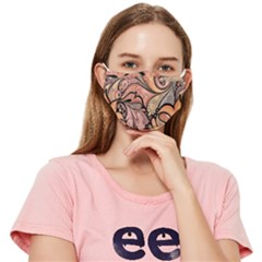 Colorful Paisley Background Artwork Paisley Patterns Fitted Cloth Face Mask (adult) by Semog4