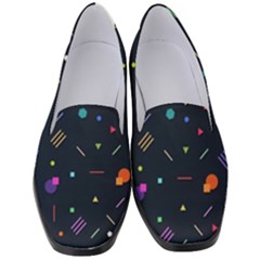 Abstract Minimalism Digital Art Abstract Women s Classic Loafer Heels by Semog4