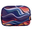 Wave Of Abstract Colors Make Up Pouch (Small) View2