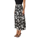 Skull-crossbones-seamless-pattern-holiday-halloween-wallpaper-wrapping-packing-backdrop Classic Midi Chiffon Skirt View2