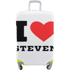 I Love Steven Luggage Cover (large) by ilovewhateva