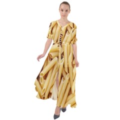Pasta-79 Waist Tie Boho Maxi Dress by nateshop