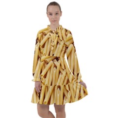 Pasta-79 All Frills Chiffon Dress