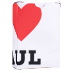 I Love Paul Playing Cards Single Design (rectangle) With Custom Box by ilovewhateva