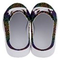 Circuit Hexagonal Geometric Pattern Background Pattern Half Slippers View4