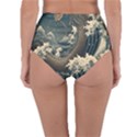 Sea Dragon Kanagawa Sea Monster Reversible High-Waist Bikini Bottoms View2