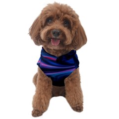 Purple Blue Swirl Abstract Dog Sweater by Jancukart