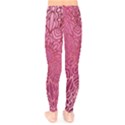 Pink Mandala Glitter Bohemian Girly Glitter Kids  Leggings View2